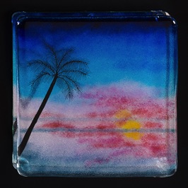 Palm Tree Sunset
10" x 10"
$270